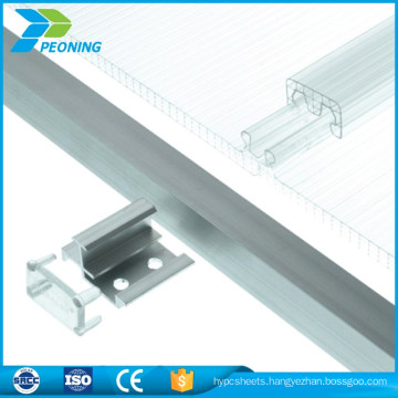 10-year warranty u-lock plastic polycarbonate Roofing Solution sheet